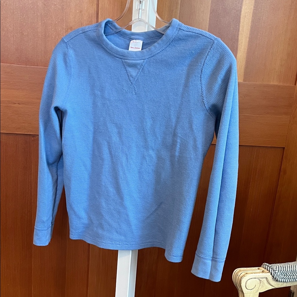 Hanna Andersson Kids Long-Sleeve Thermal Top - Blue